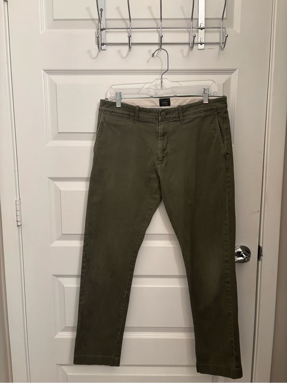 J. Crew Men's Olive Chino Pants
